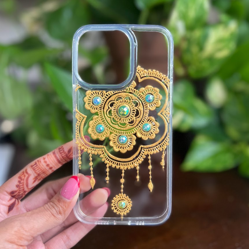 Dreamcatcher Style -- Hand-Decorated Phone Case - Made to Order